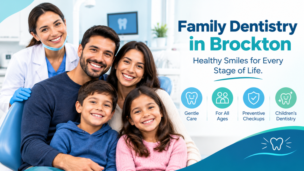 Family Dentistry in Brockton: What Care Looks Like at Every Stage of Life